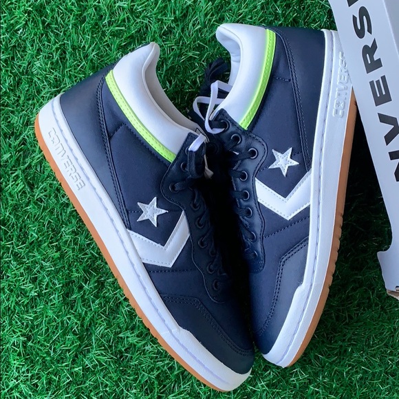 CONVERSE FASTBREAK PRO MID OBSIDIAN/WHITE/ MENS - Picture 15 of 16